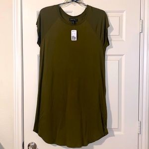 NWT Forever 21+ olive green dress